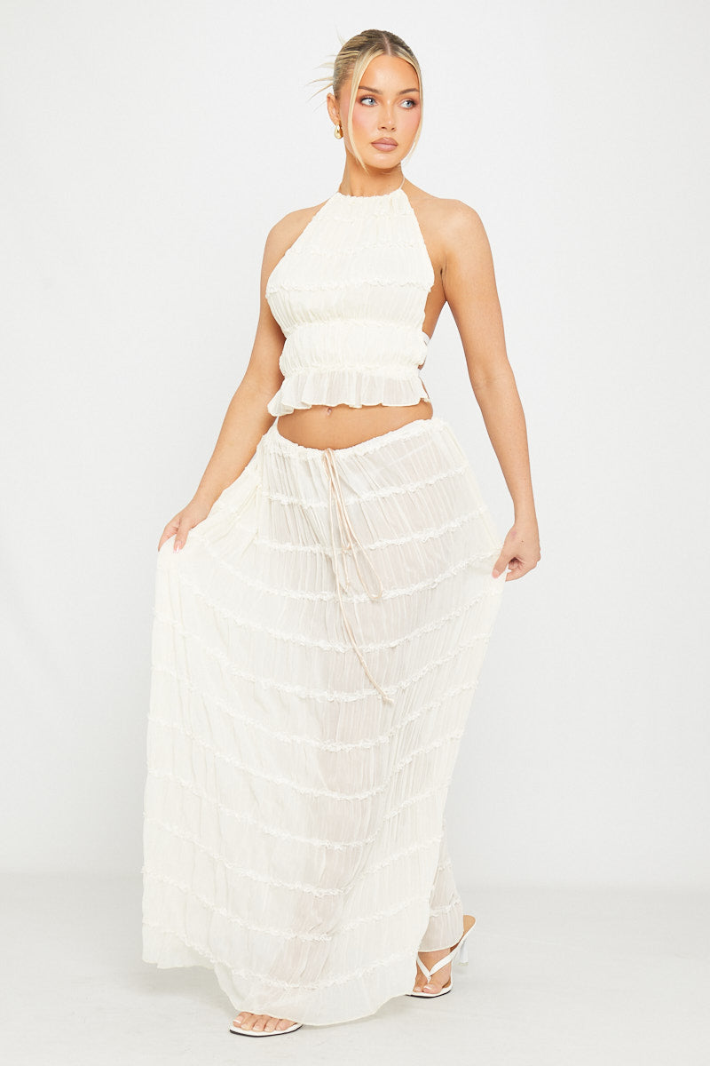 Ensemble Liora blanc