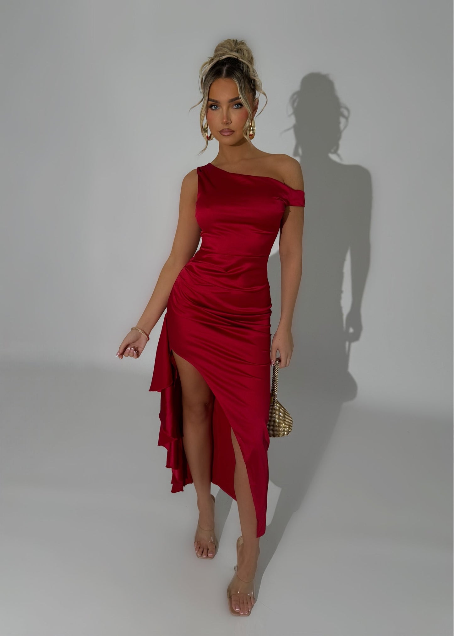 Robe Satiana rouge