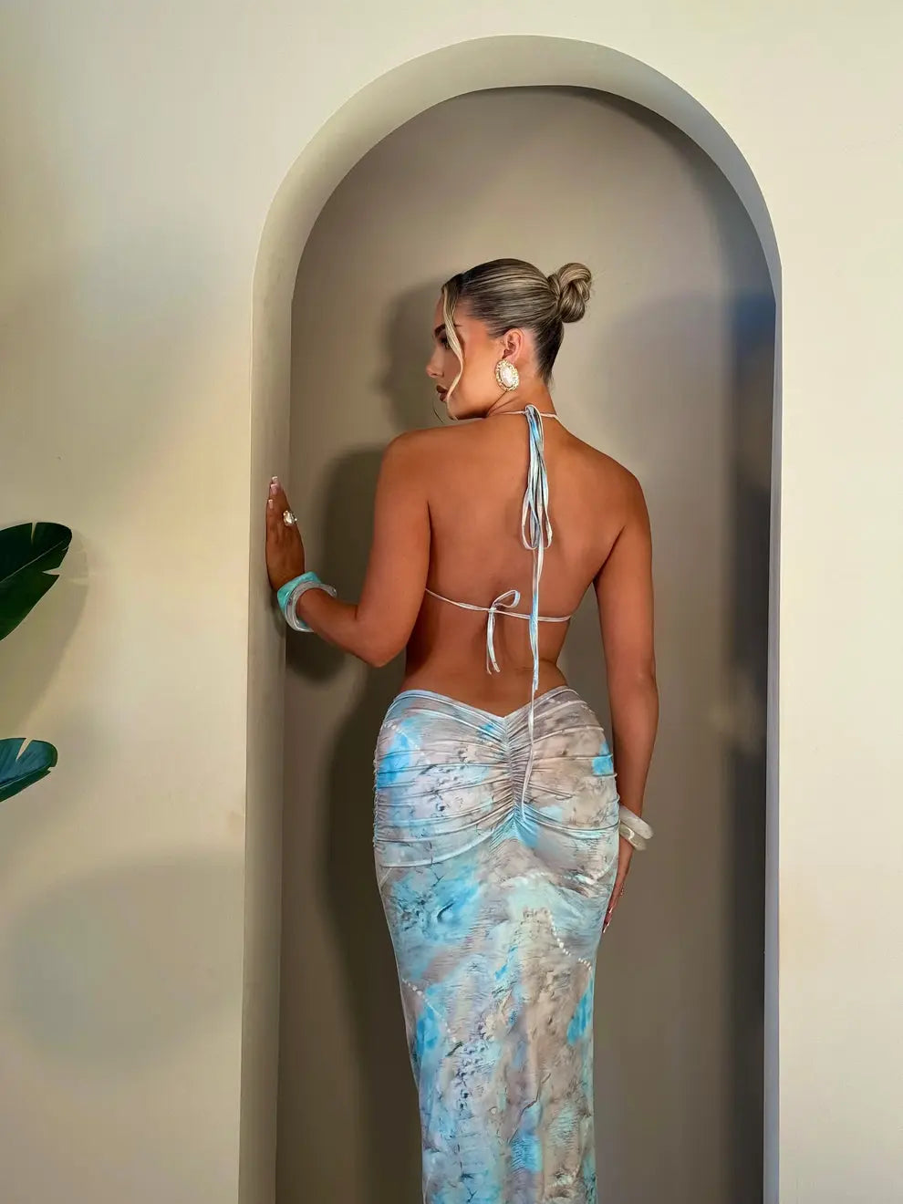 Robe Perla bleue - LA MAISON ROSE PARIS