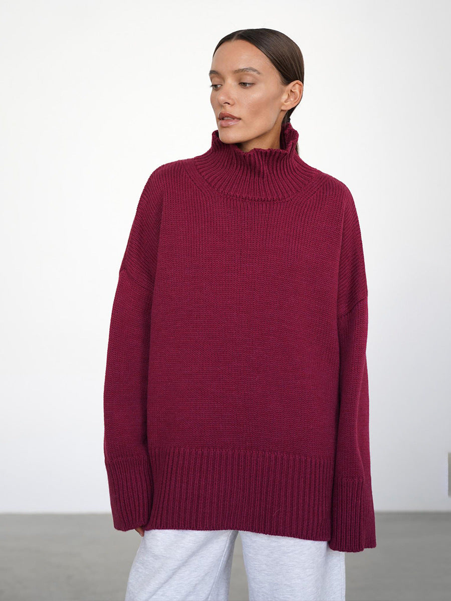 PULL HAVANA BORDEAUX