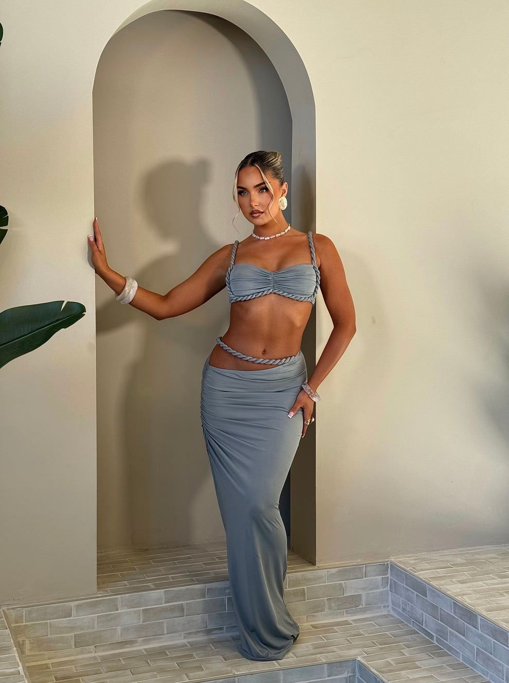 Ensemble Dubaï gris