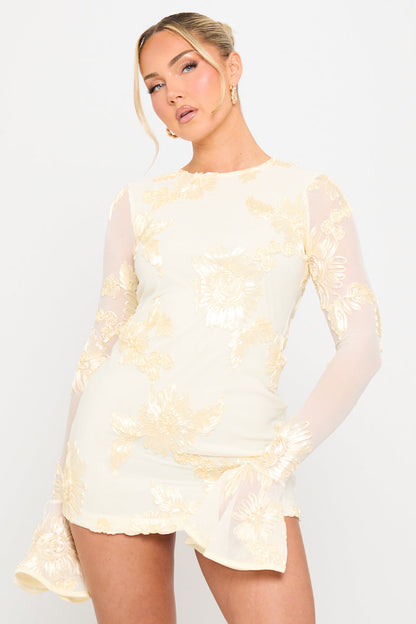 Robe Maelya ivoire