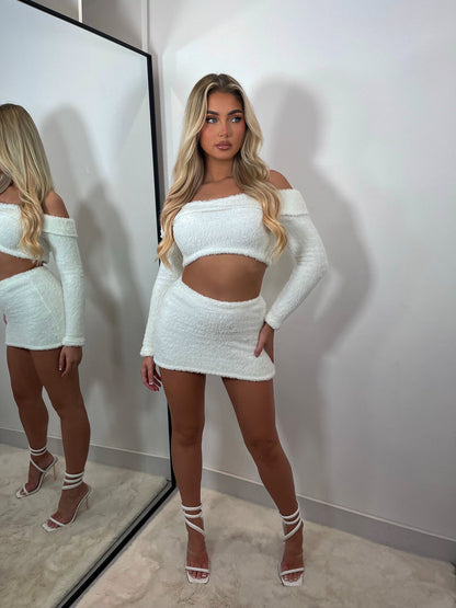 Ensemble Farah blanc