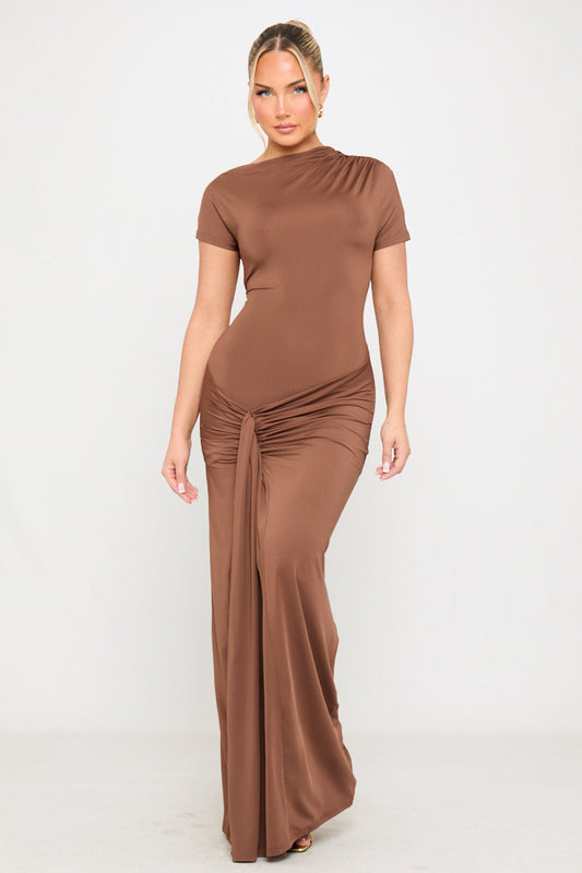 Robe Safa marron