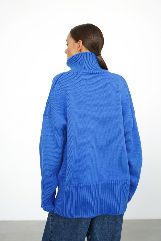 PULL HAYANA BLEU OCÉAN