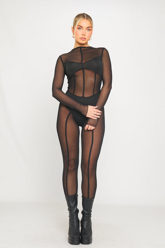 Combinaison Inès noire