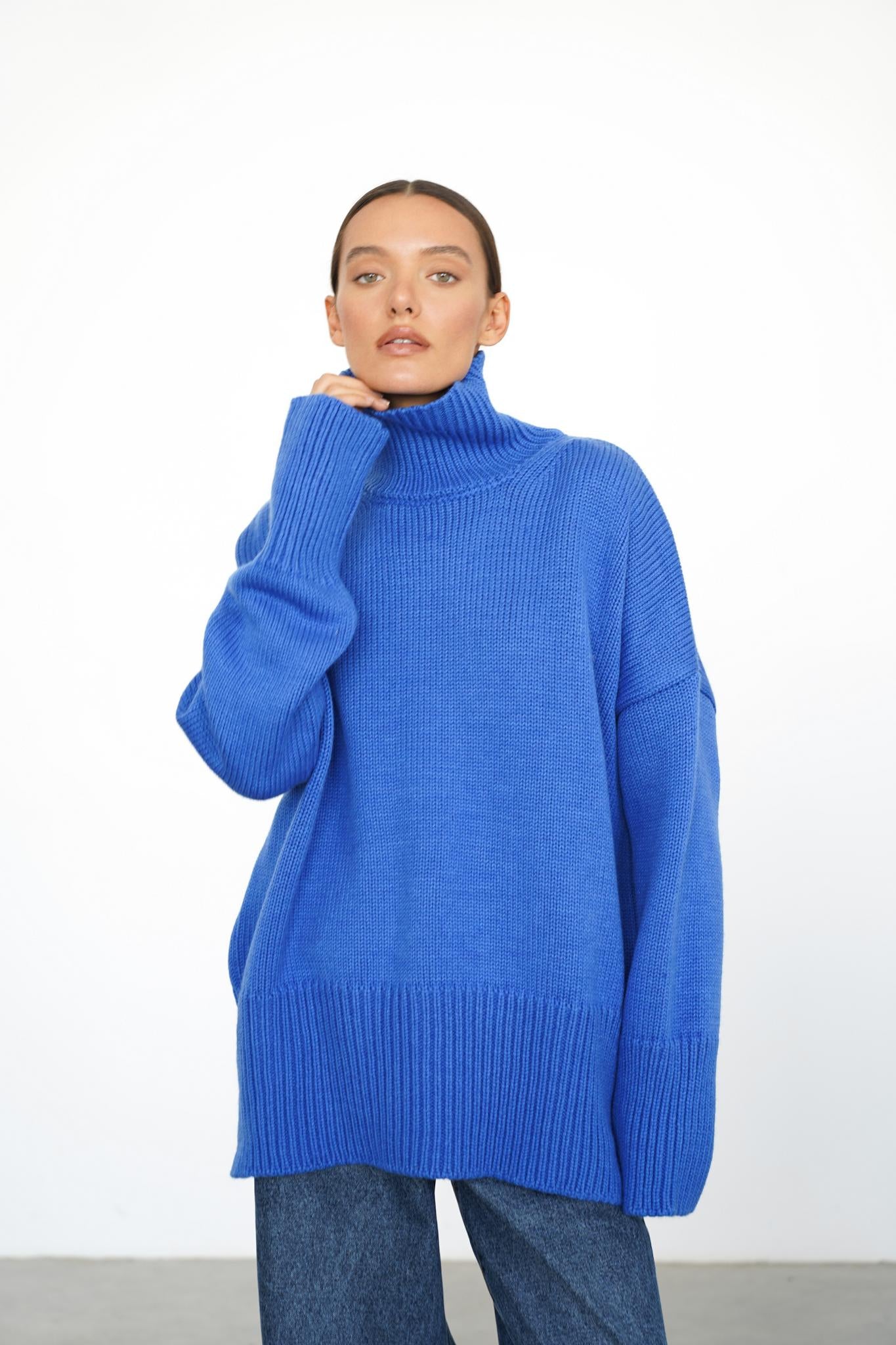 PULL HAYANA BLEU OCÉAN