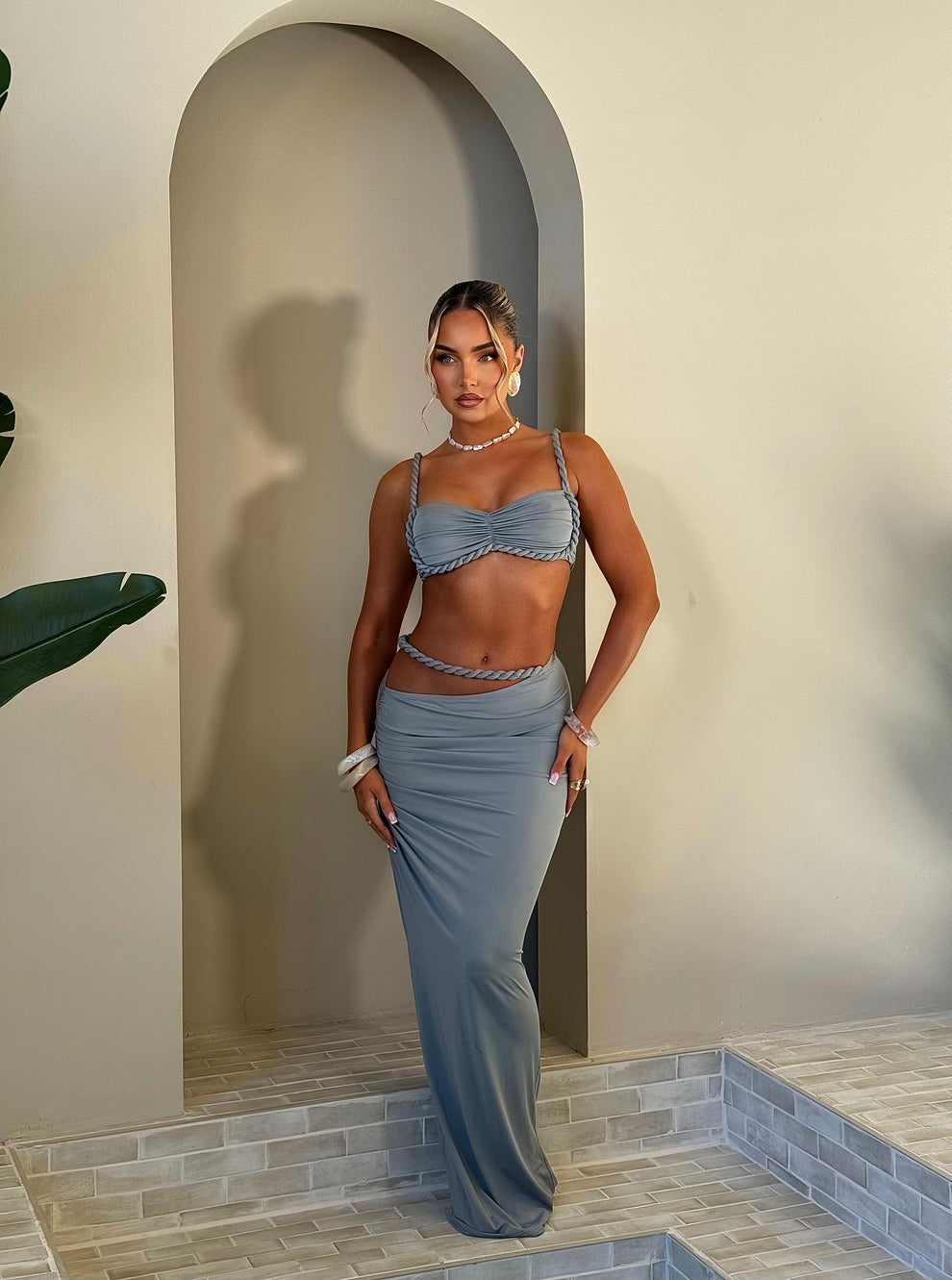 Ensemble Dubaï gris