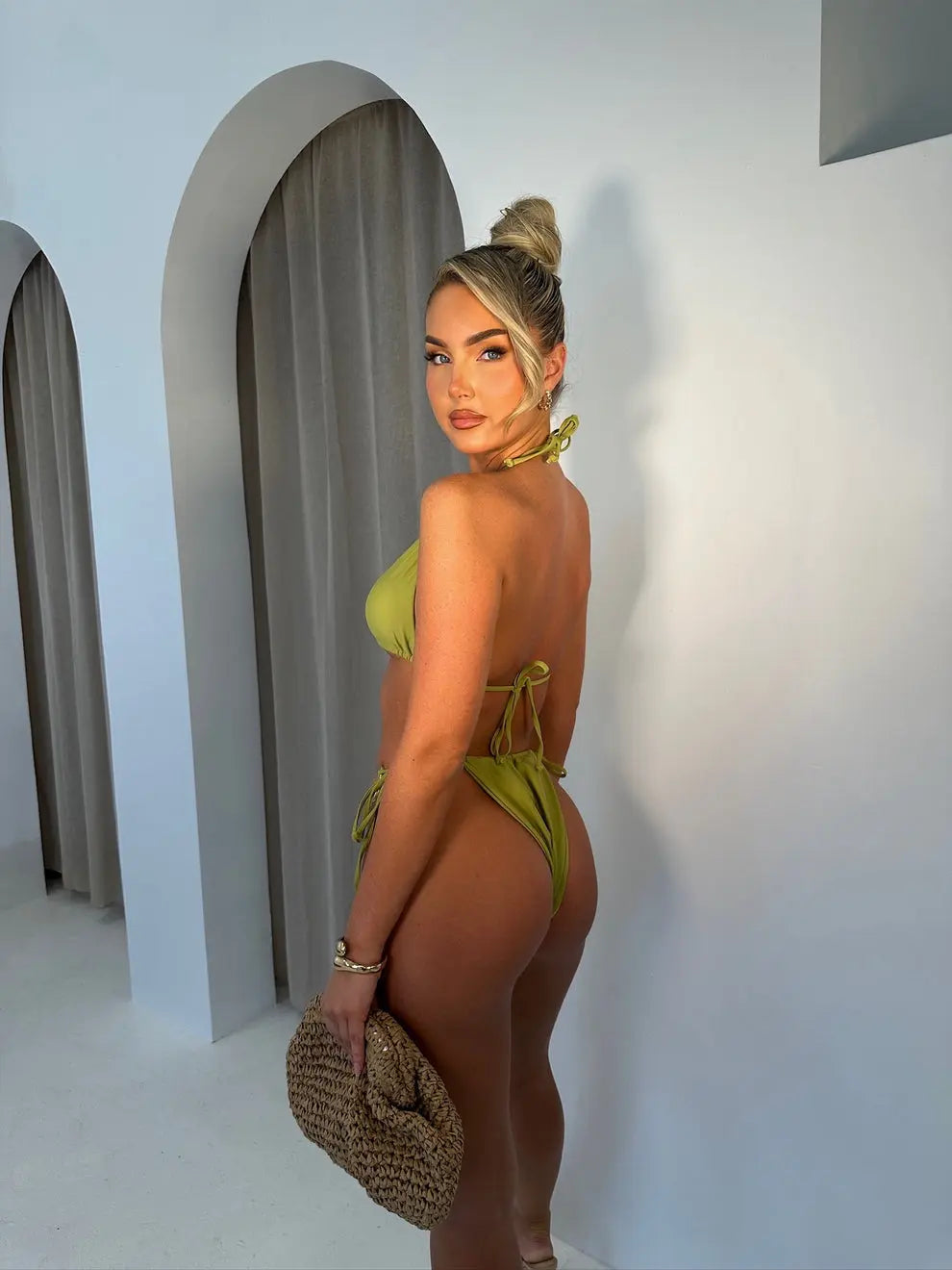 Bikini Guyana kaki - LA MAISON ROSE PARIS