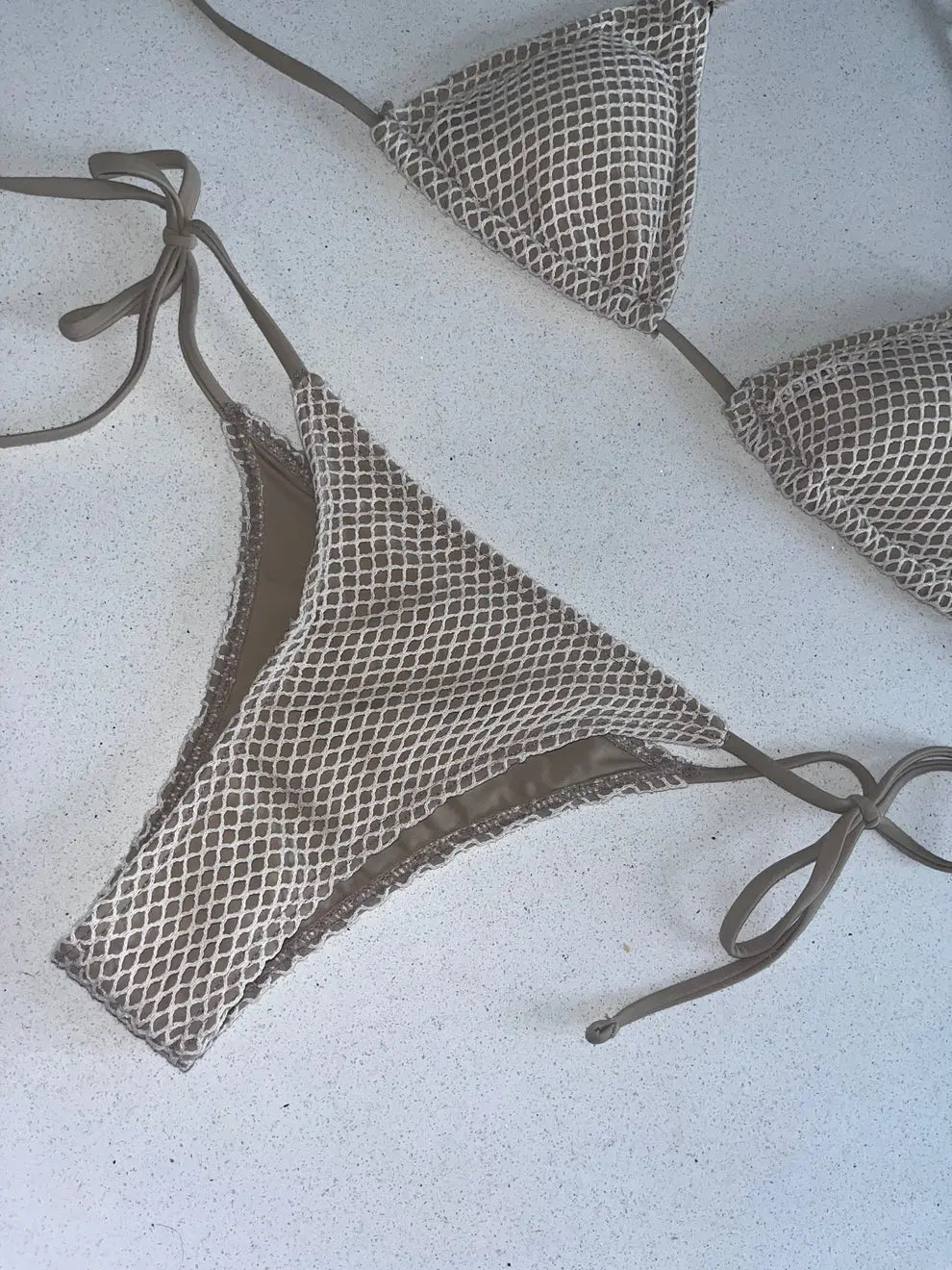 Bikini Maldives beige - LA MAISON ROSE PARIS
