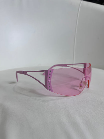 Lunette de soleil Diva rose