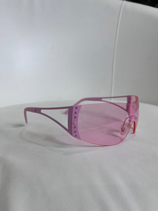 Lunette de soleil Diva rose