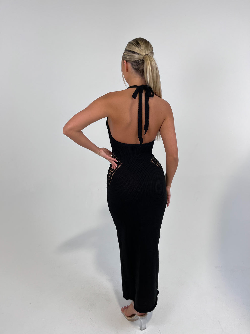 Robe Dubaï noire