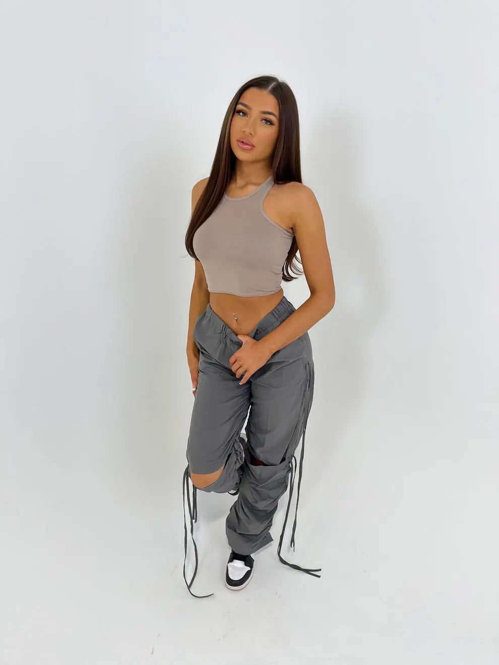 Cargo Talyah gris - LA MAISON ROSE PARIS