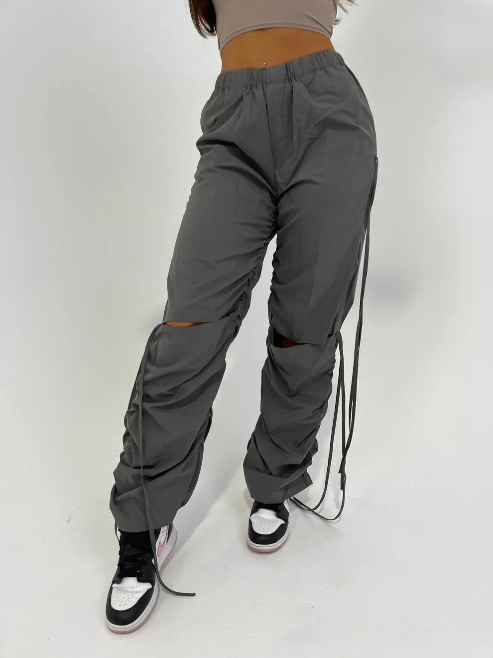 Cargo Talyah gris - LA MAISON ROSE PARIS