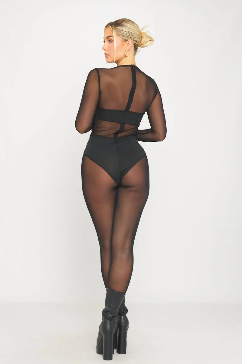 Combinaison Inès noire - LA MAISON ROSE PARIS