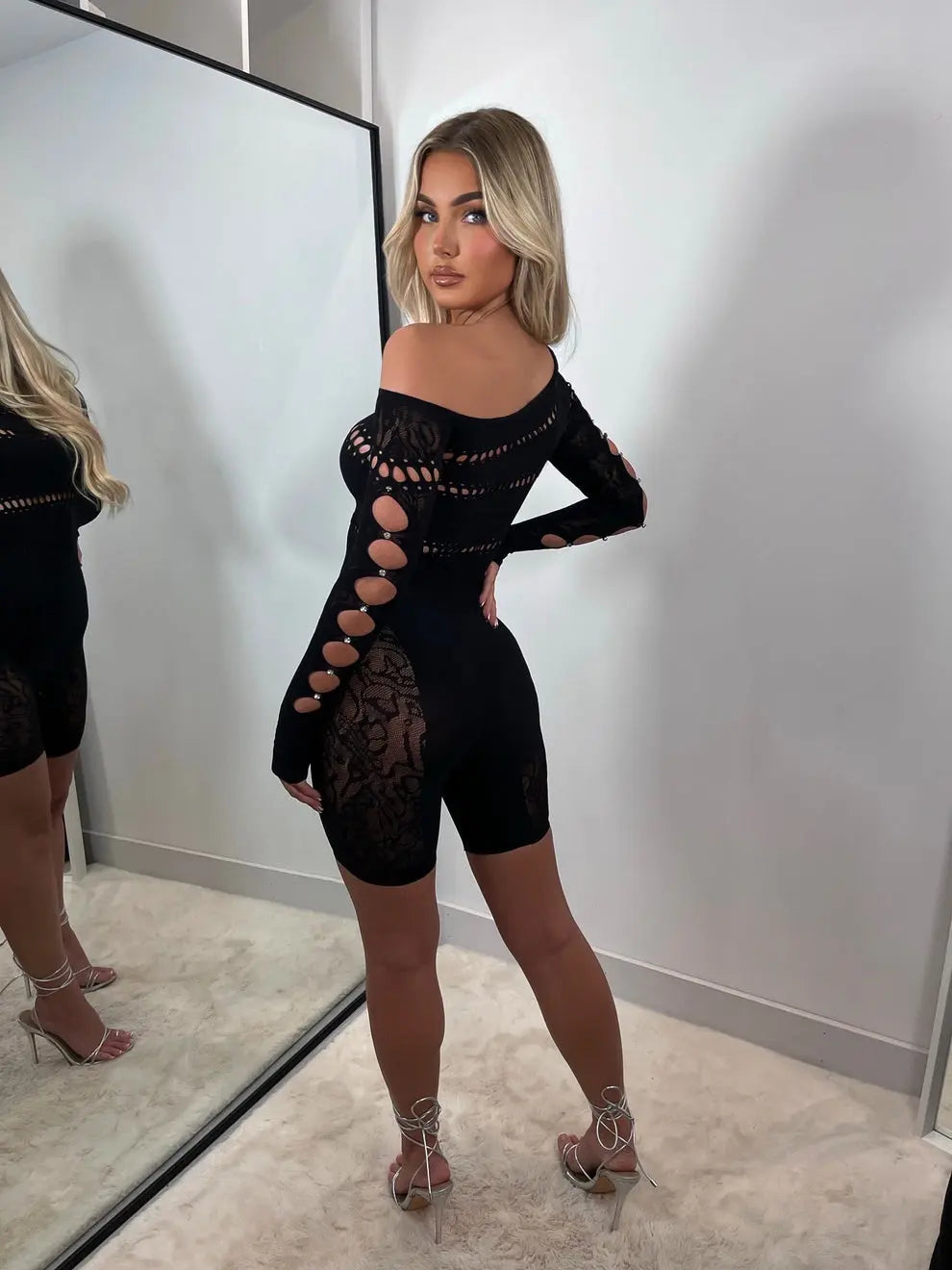 Combinaison Jessy noire - LA MAISON ROSE PARIS