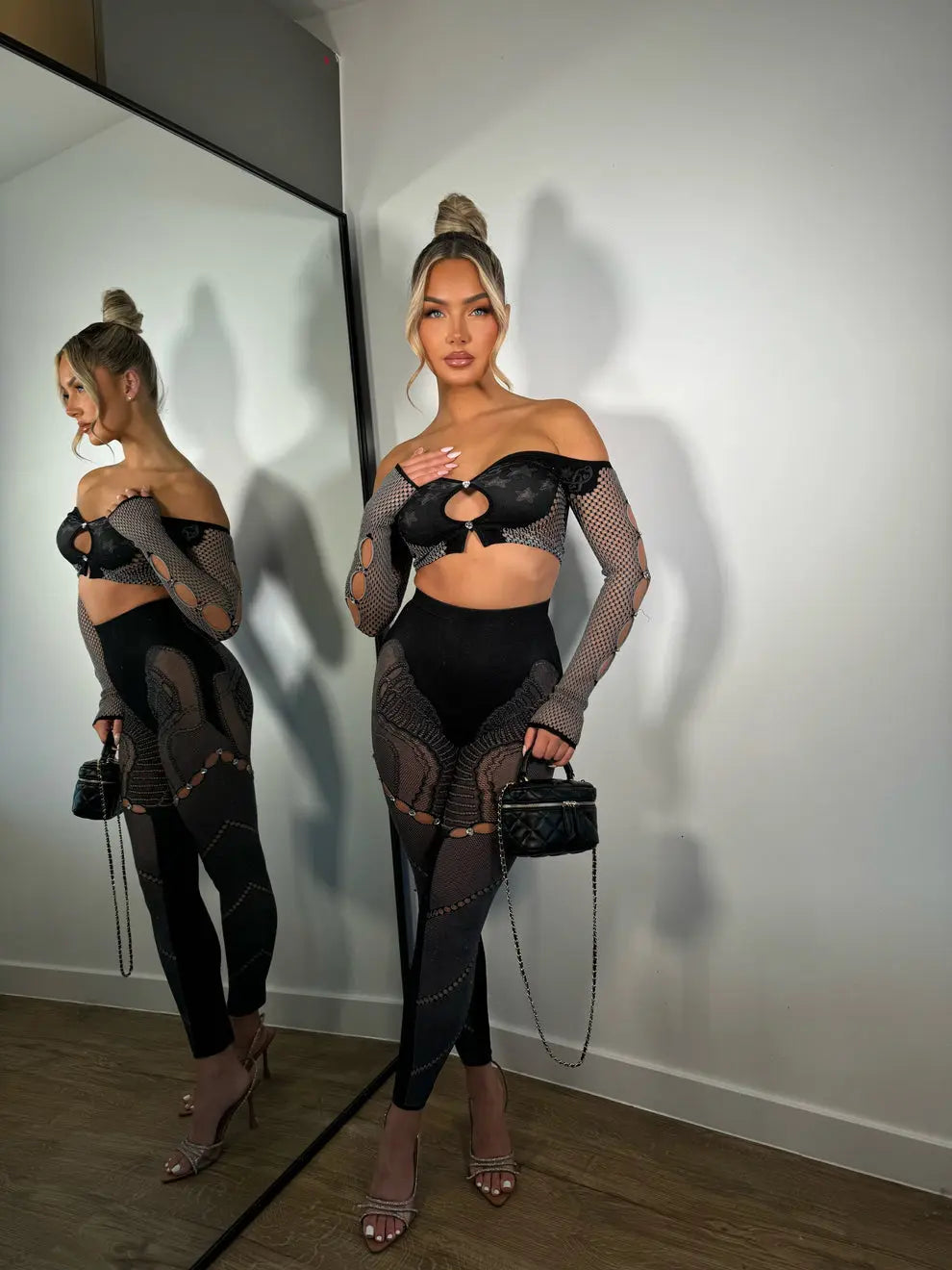 Ensemble Amber  noir - LA MAISON ROSE PARIS
