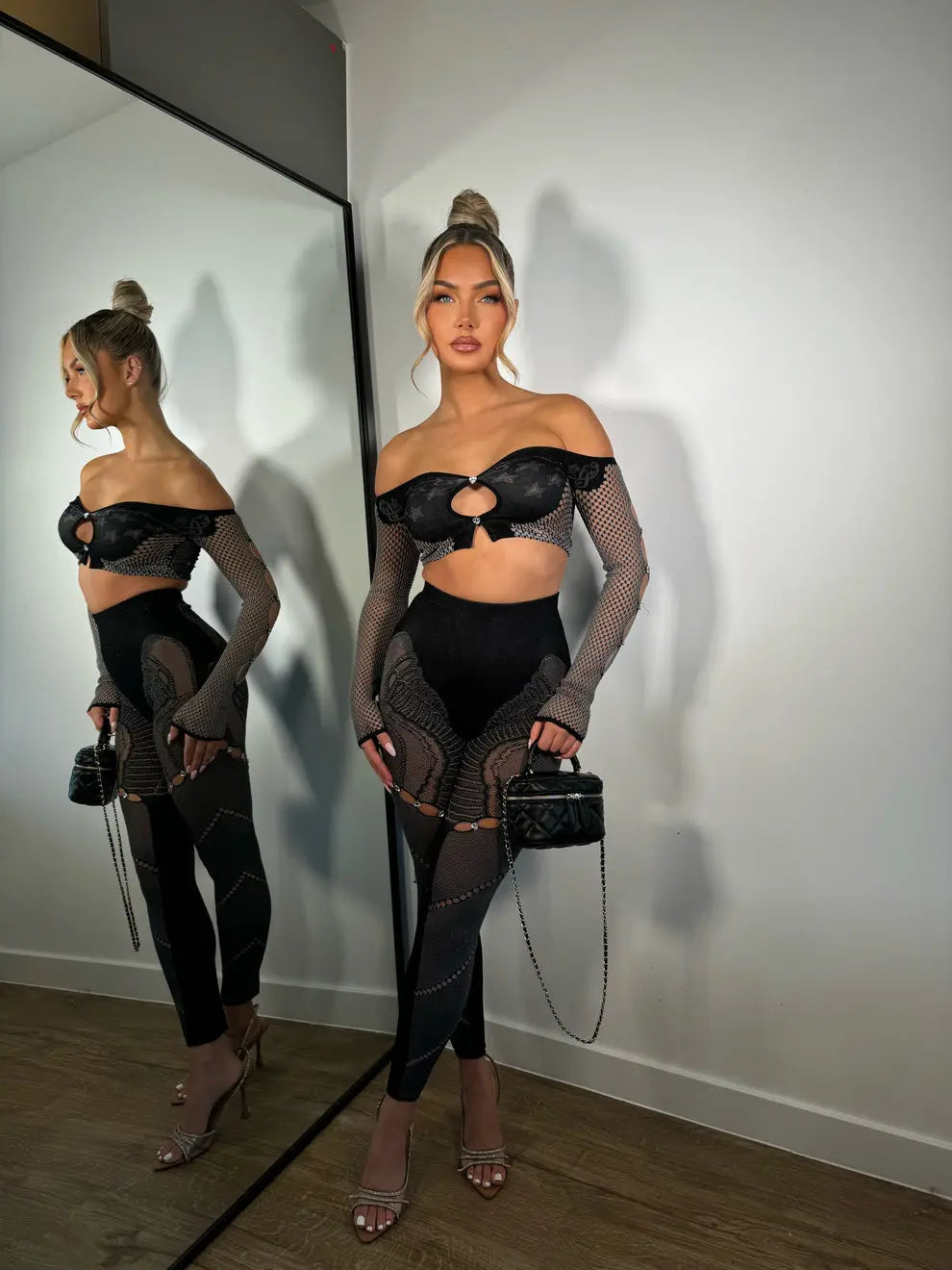 Ensemble Amber  noir - LA MAISON ROSE PARIS