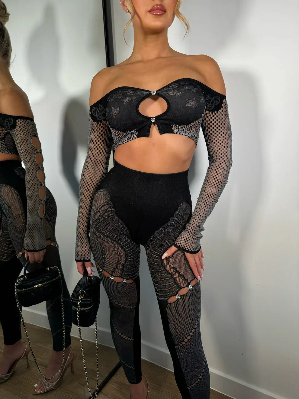 Ensemble Amber  noir - LA MAISON ROSE PARIS