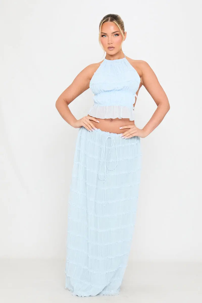 Ensemble Liora bleu - LA MAISON ROSE PARIS