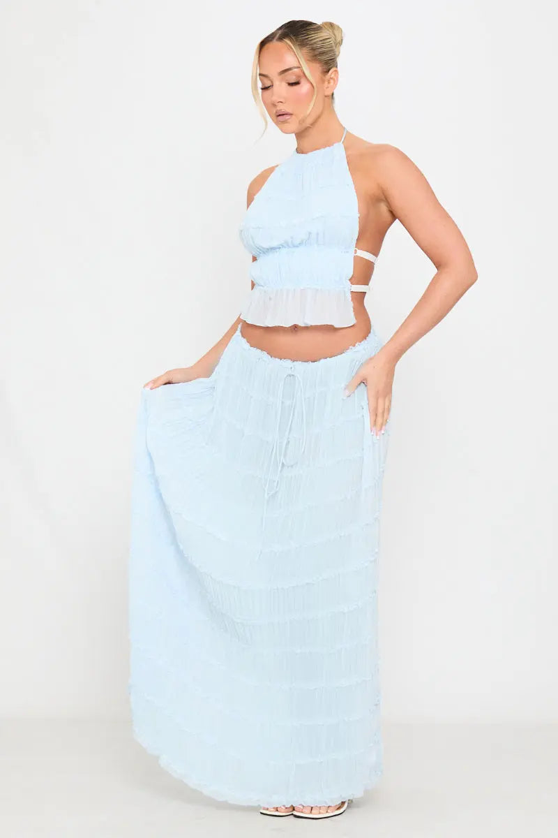 Ensemble Liora bleu - LA MAISON ROSE PARIS