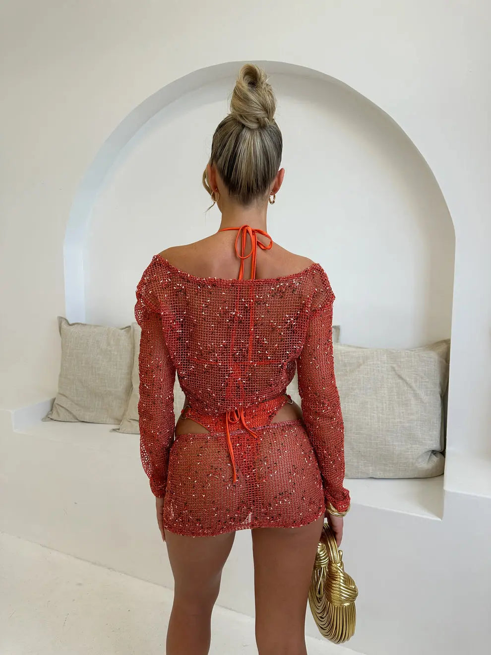Ensemble Shauna orange - LA MAISON ROSE PARIS