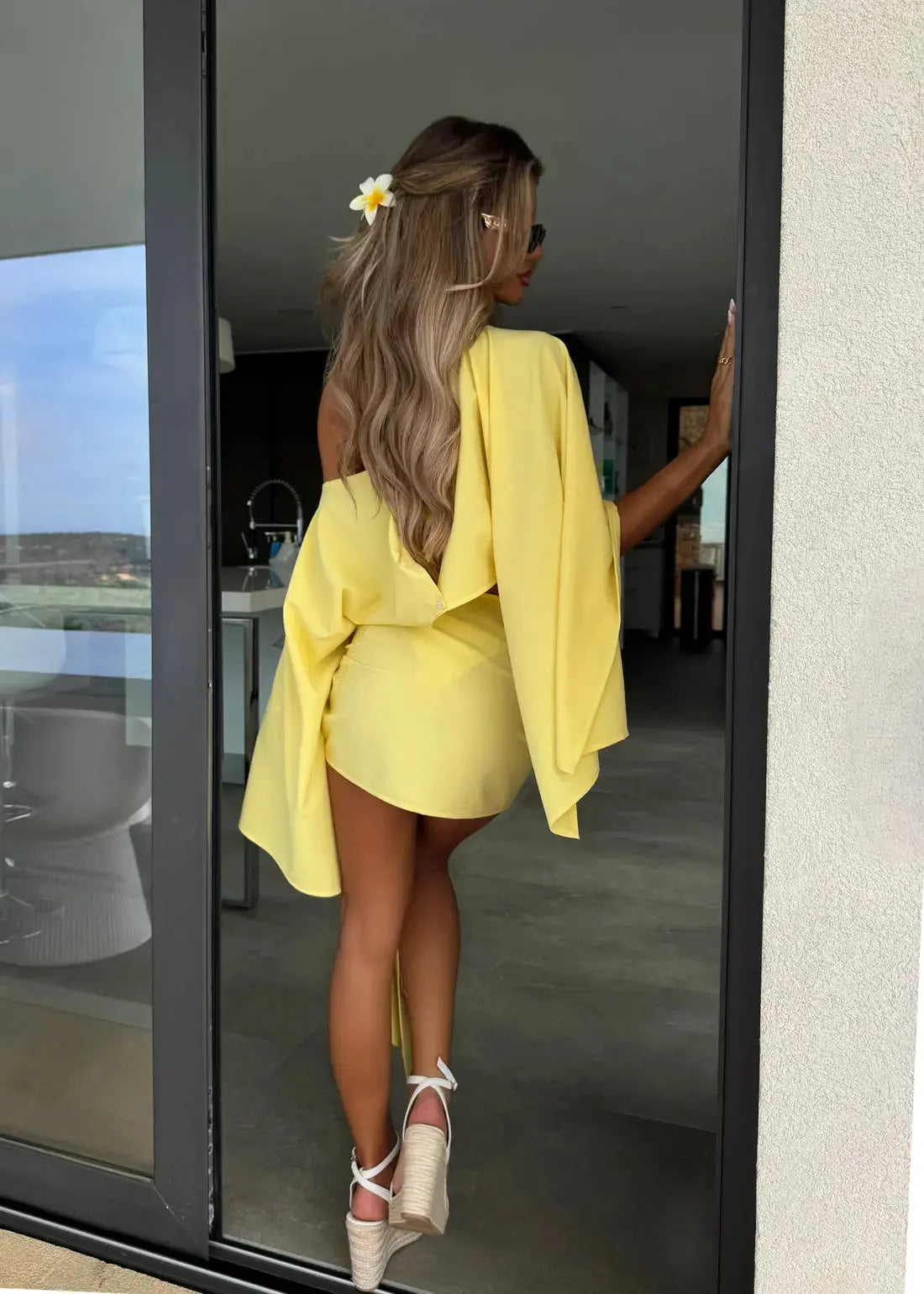 Ensemble de plage Jeny jaune - LA MAISON ROSE PARIS