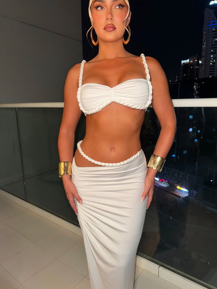 Ensemble dubaï blanc La Maison Rose