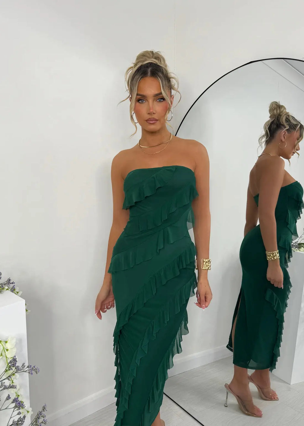 Robe Ayana verte - LA MAISON ROSE PARIS