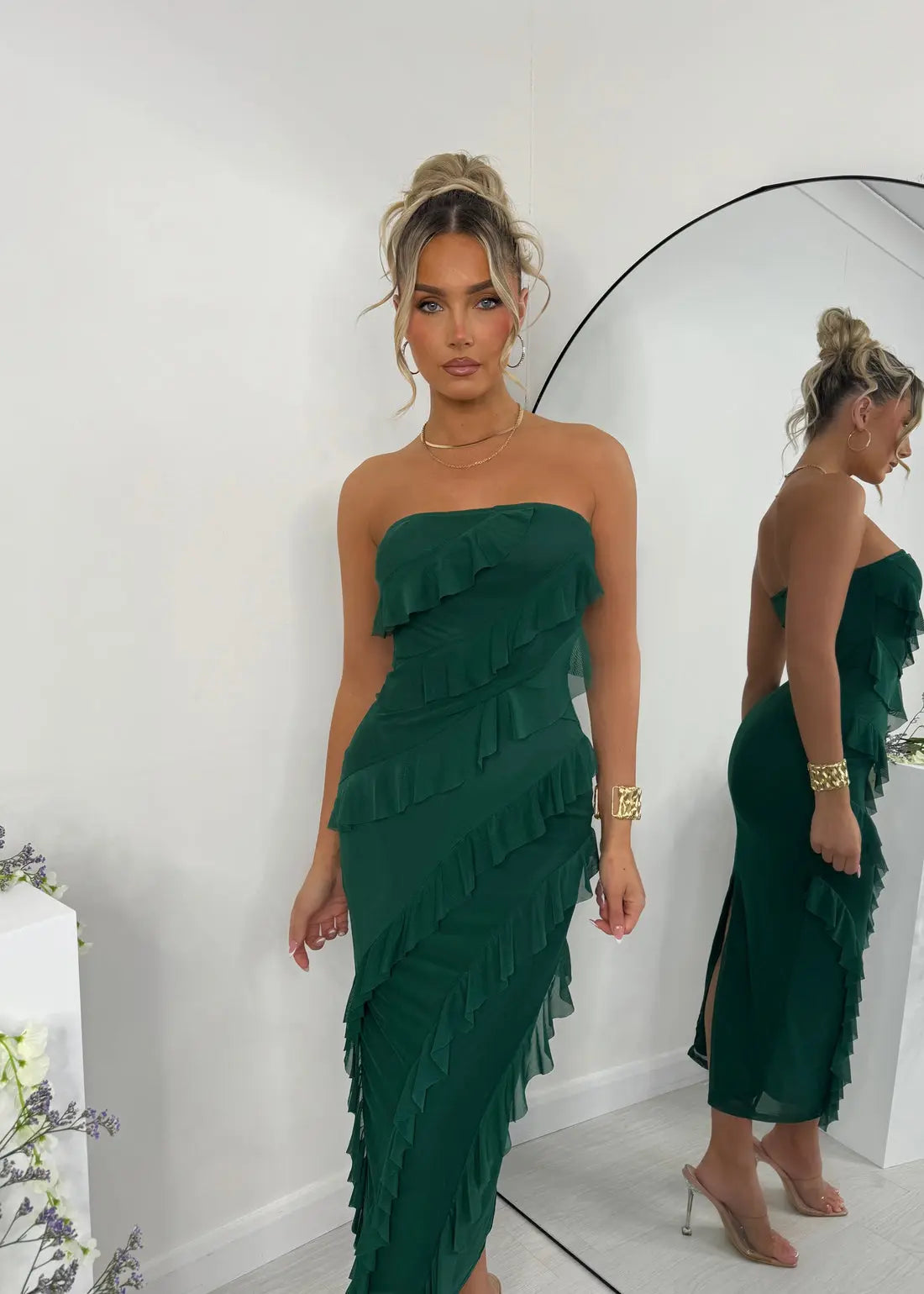 Robe Ayana verte - LA MAISON ROSE PARIS