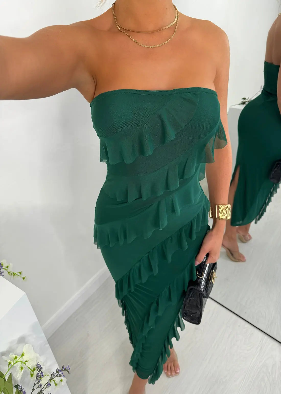 Robe Ayana verte - LA MAISON ROSE PARIS