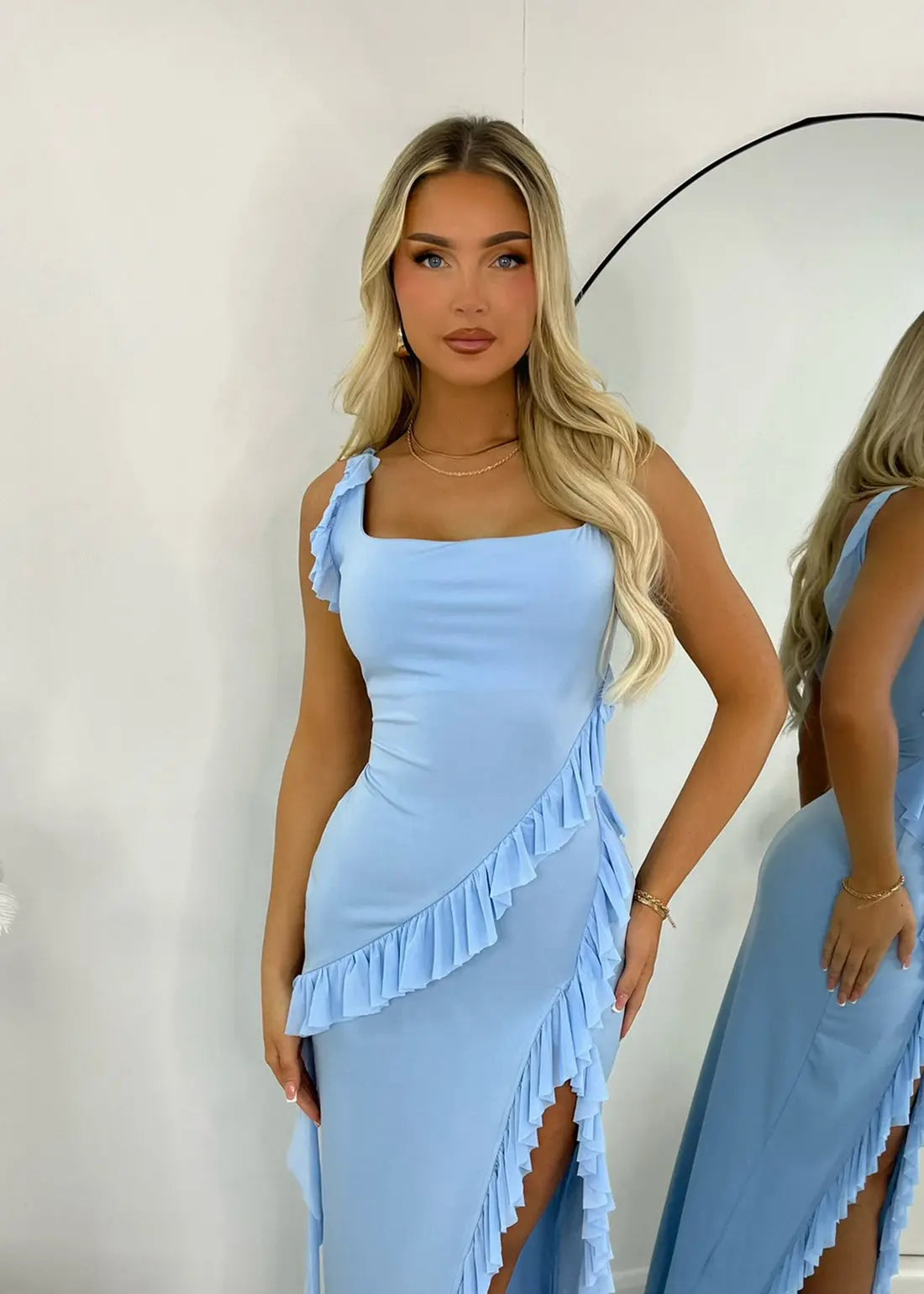 Robe Isabela bleue - LA MAISON ROSE PARIS