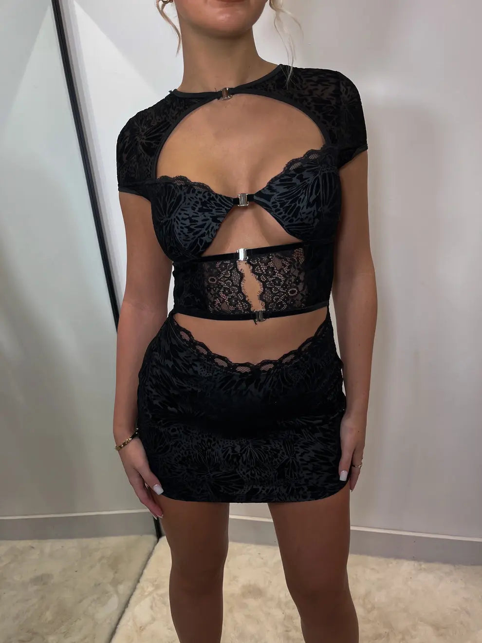 Robe Kara noir - LA MAISON ROSE PARIS