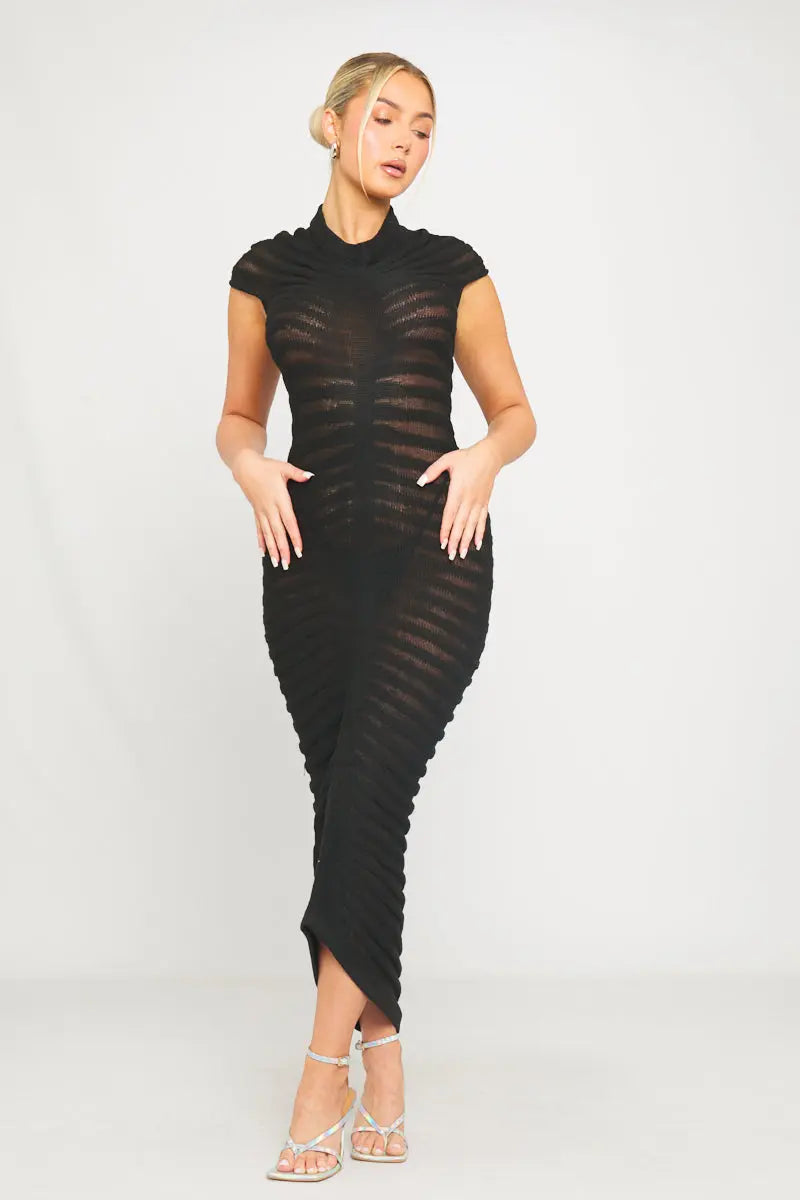 Robe Kylie noir - LA MAISON ROSE PARIS
