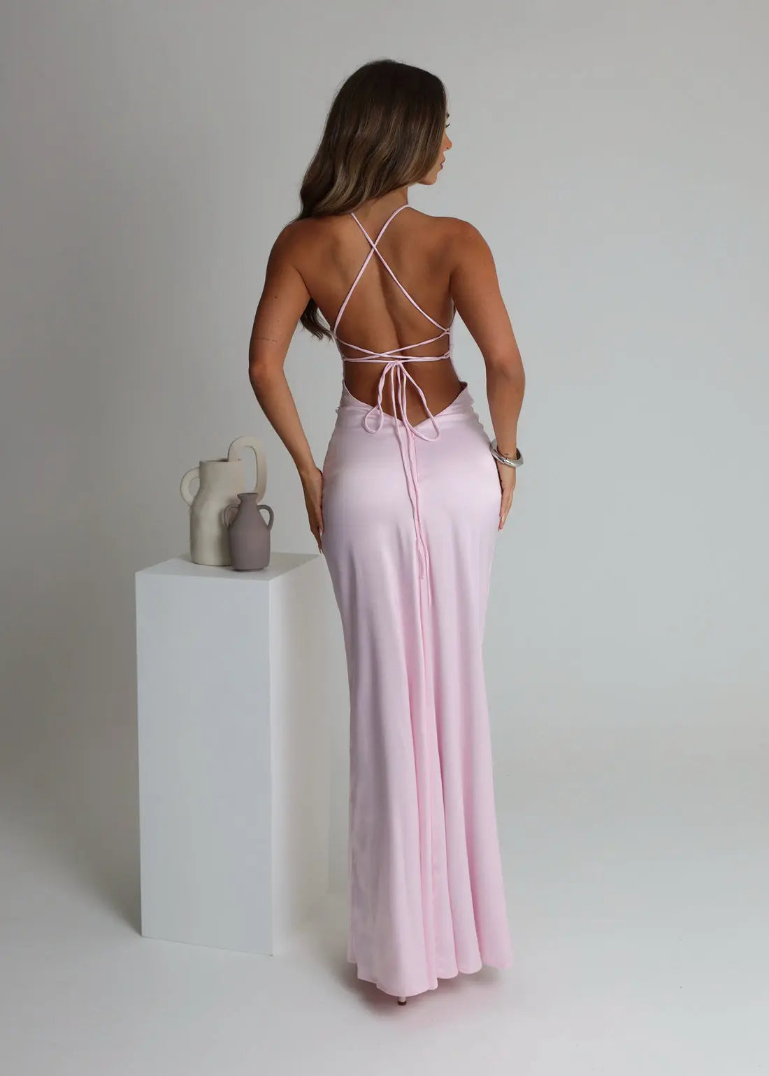 Robe Léana rose - LA MAISON ROSE PARIS