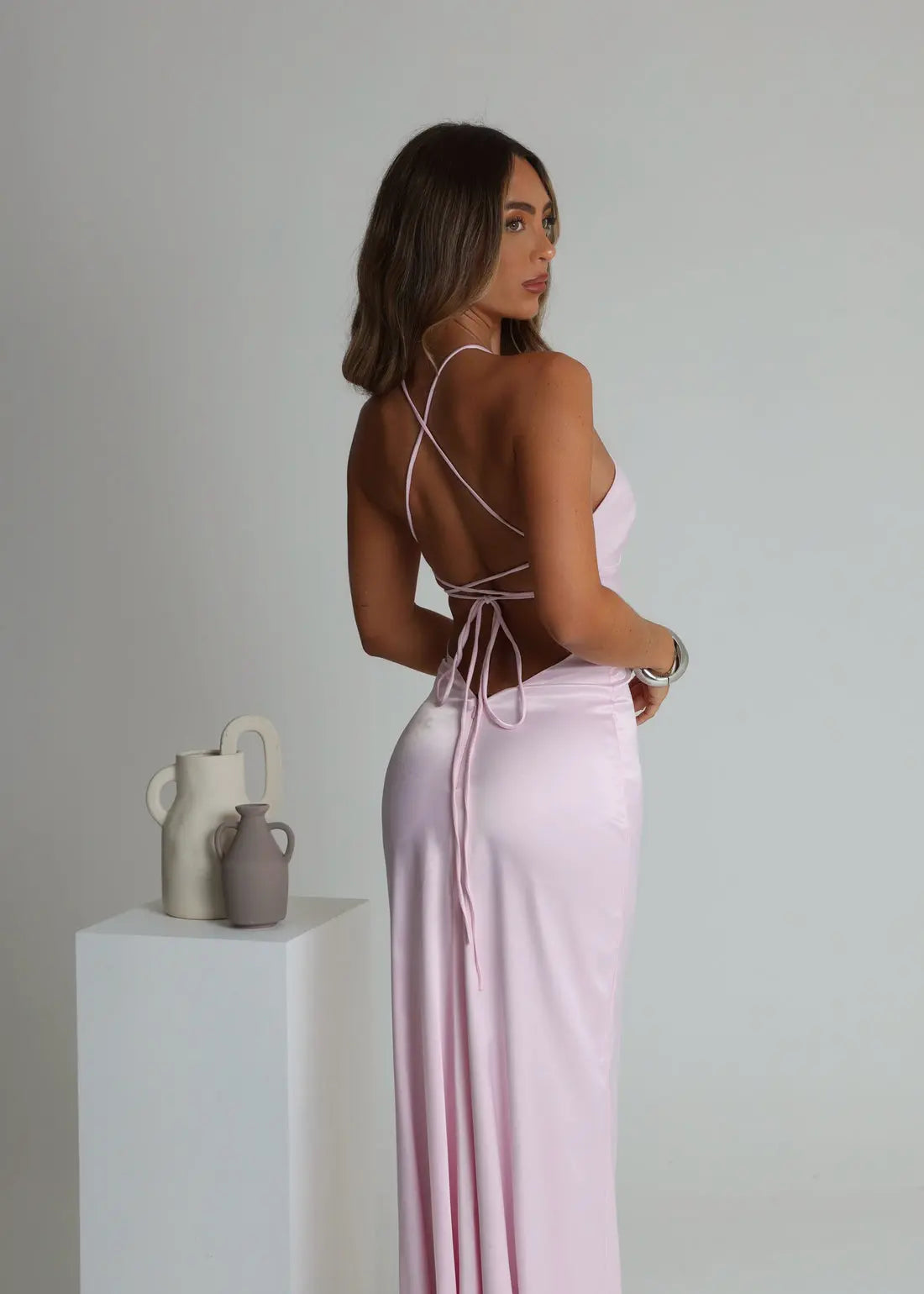 Robe Léana rose - LA MAISON ROSE PARIS