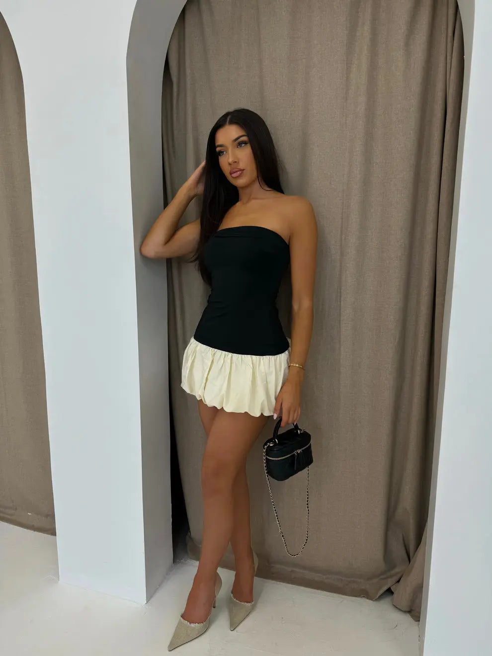 Robe Lylia noire - LA MAISON ROSE PARIS