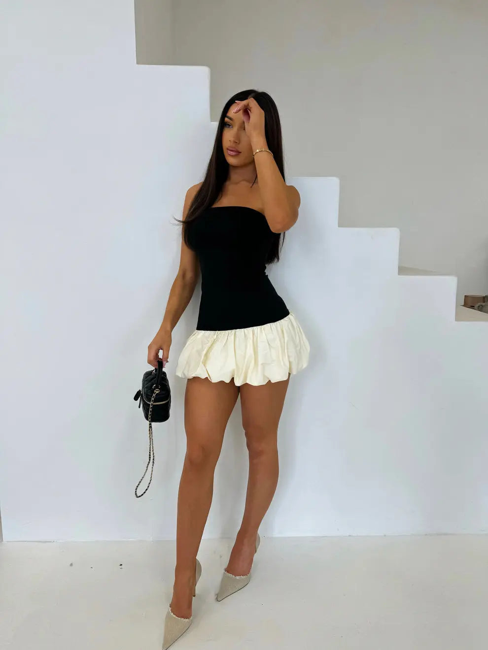 Robe Lylia noire - LA MAISON ROSE PARIS