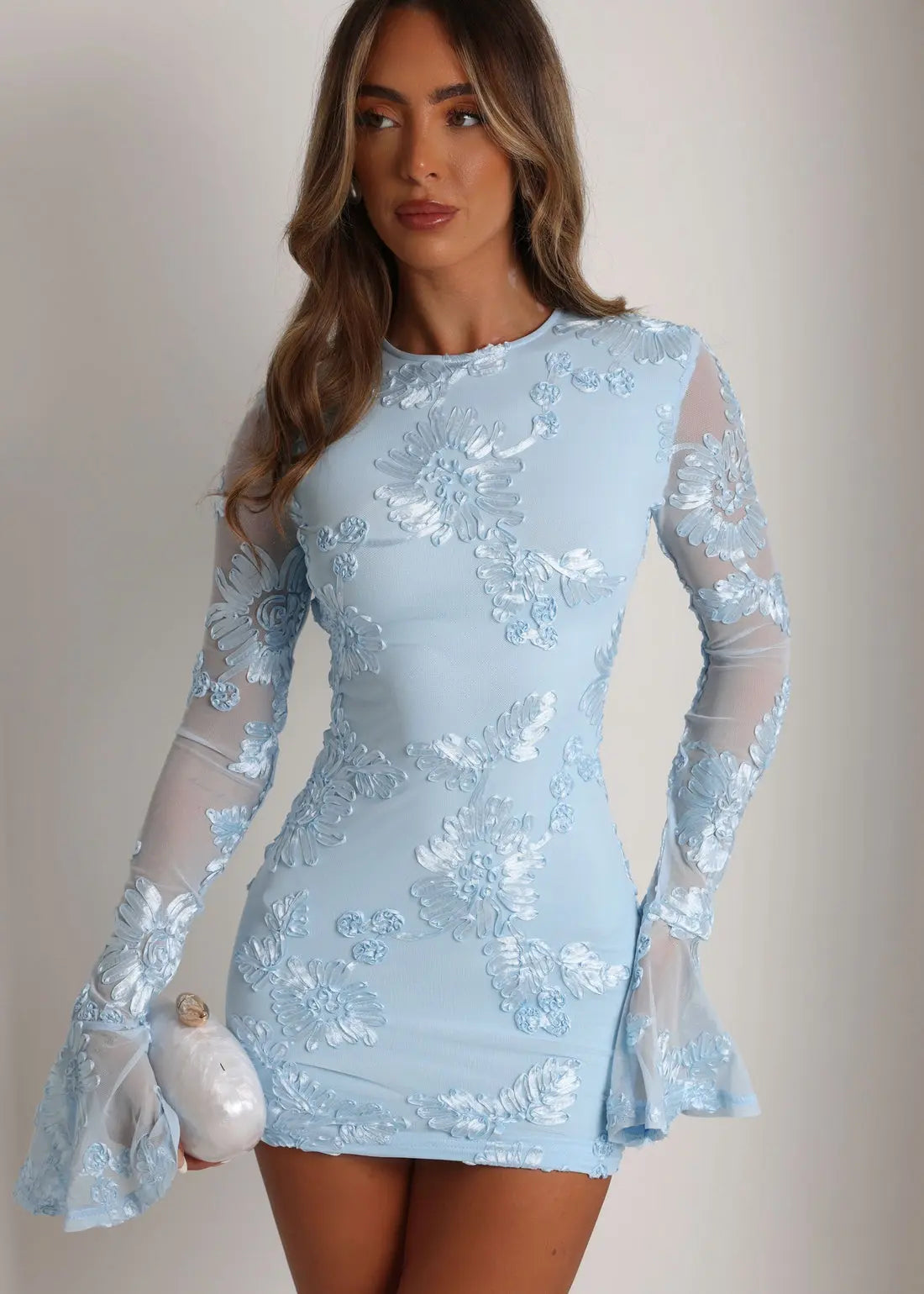 Robe Maelya bleue - LA MAISON ROSE PARIS