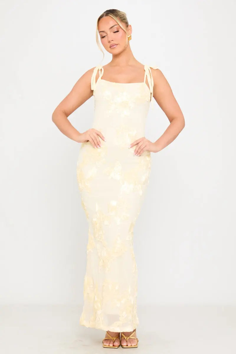 Robe Maelyne ivoire - LA MAISON ROSE PARIS