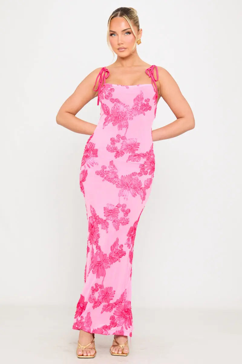 Robe Maelyne rose - LA MAISON ROSE PARIS