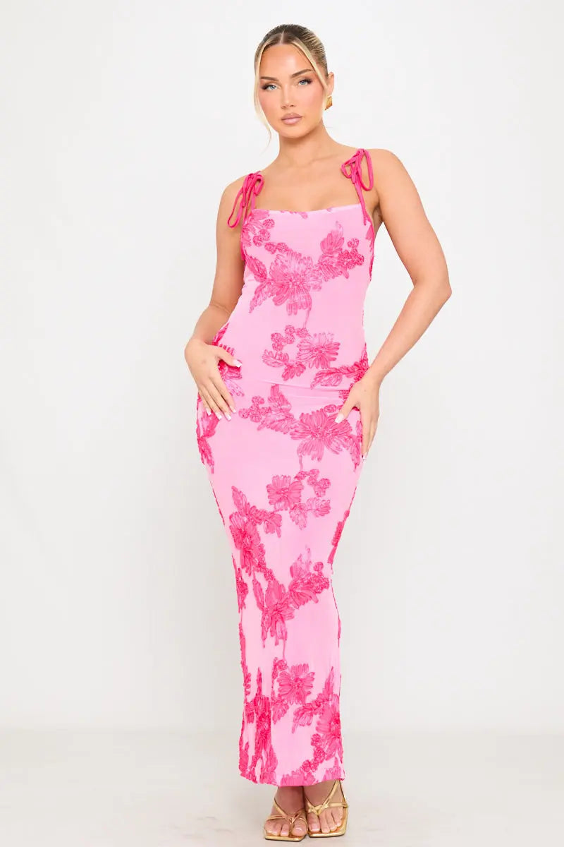 Robe Maelyne rose - LA MAISON ROSE PARIS