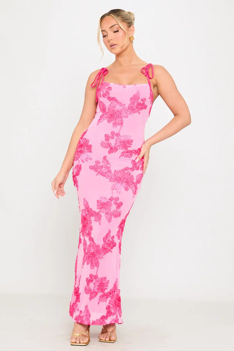 Robe Maelyne rose - LA MAISON ROSE PARIS