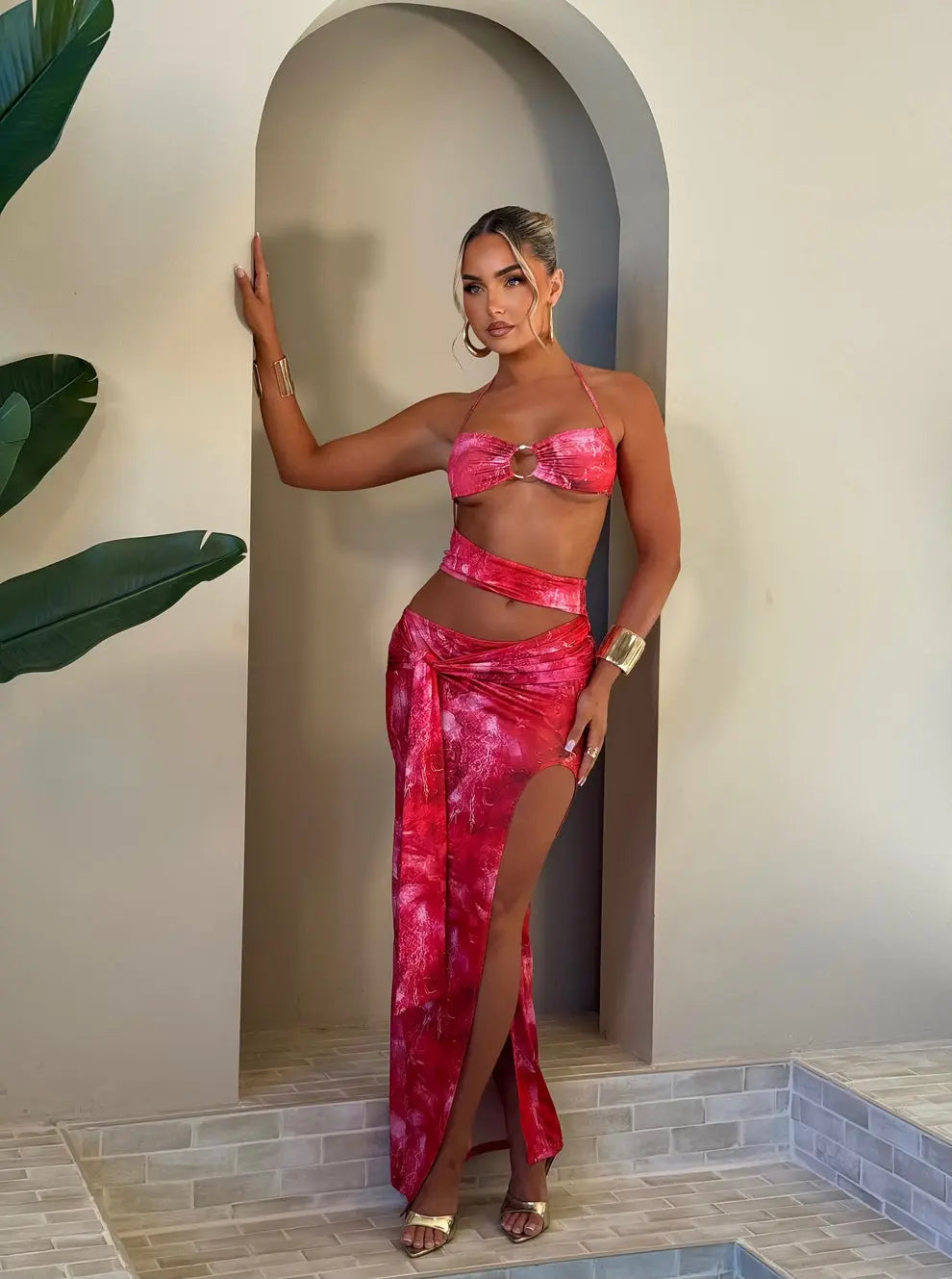 Robe Sarafina rose - LA MAISON ROSE PARIS