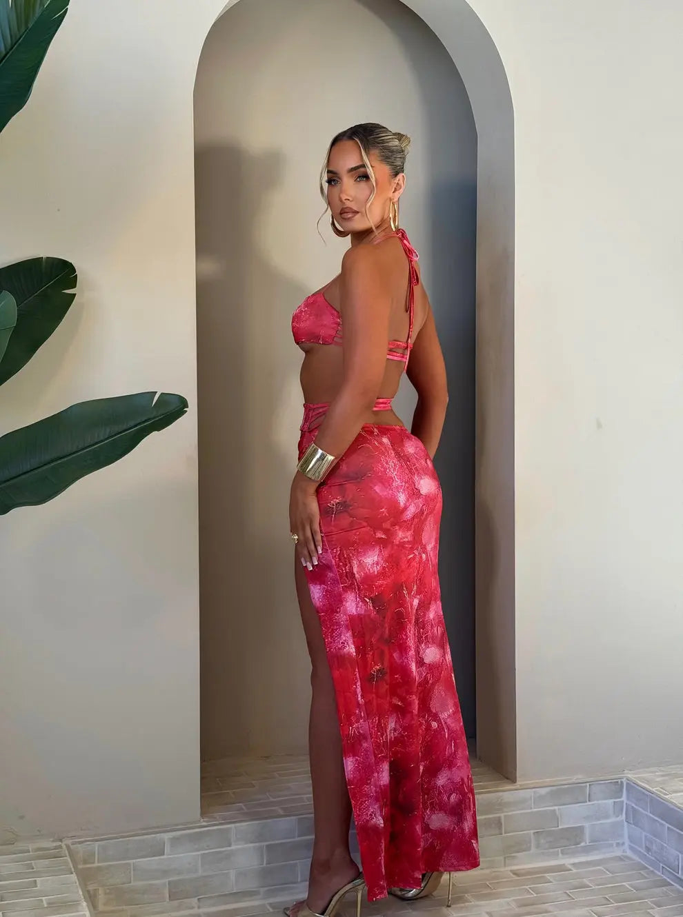 Robe Sarafina rose - LA MAISON ROSE PARIS