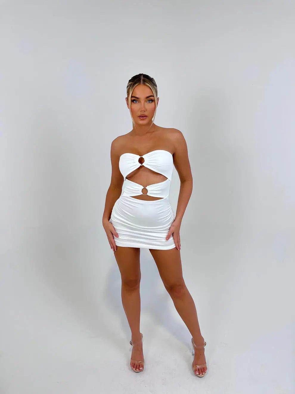 Robe Serena blanche - LA MAISON ROSE PARIS
