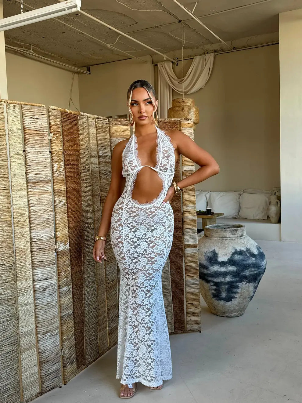 Robe Shanel blanche - LA MAISON ROSE PARIS