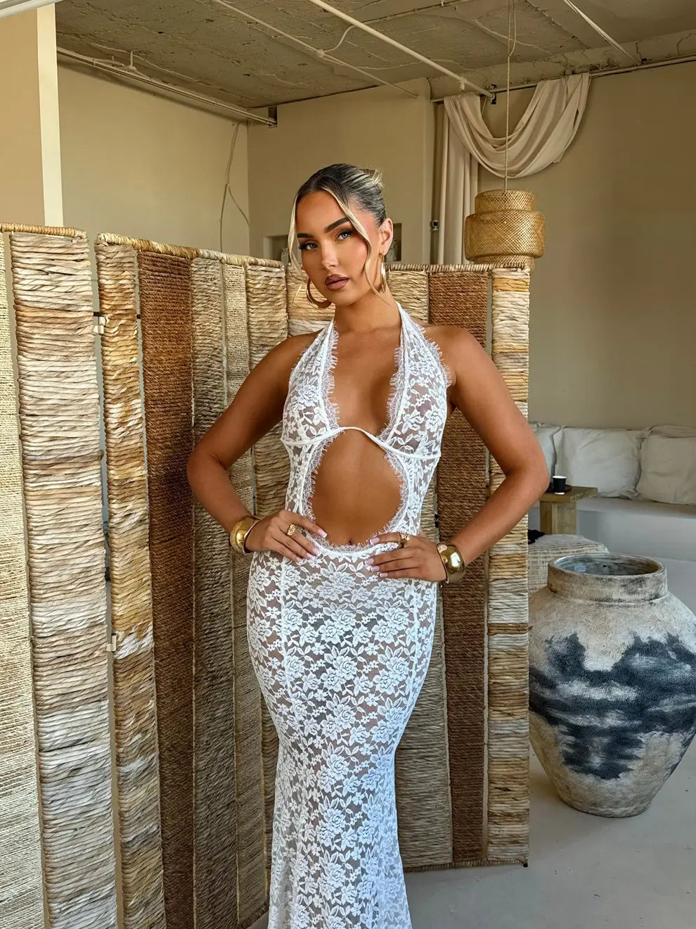 Robe Shanel blanche - LA MAISON ROSE PARIS