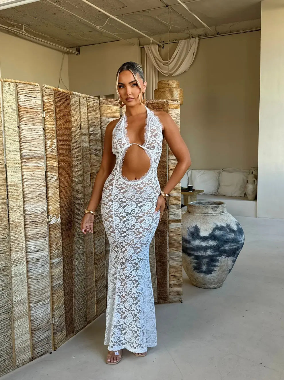 Robe Shanel blanche - LA MAISON ROSE PARIS